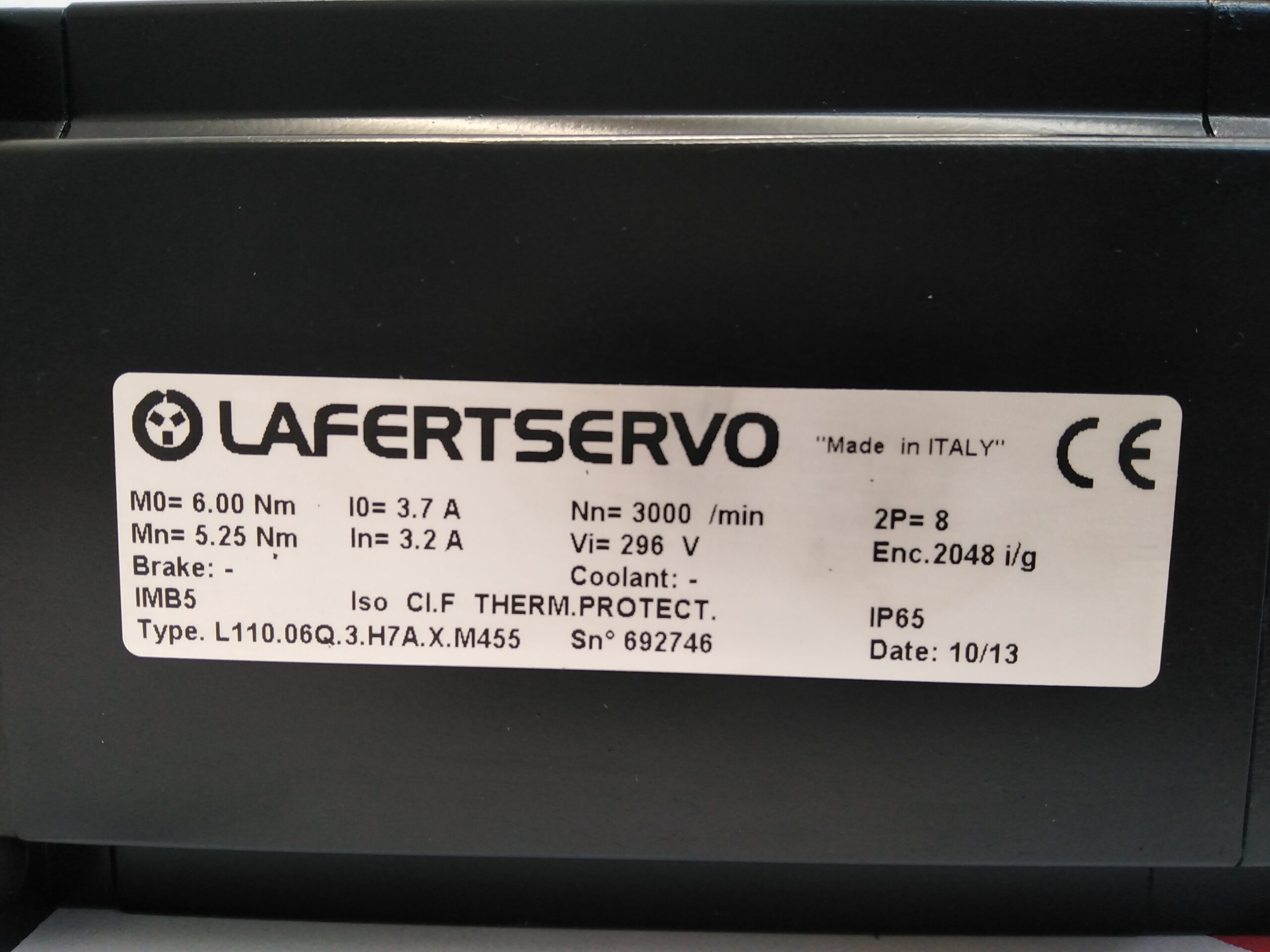 Motore Brushless Lafert 115-300BACAA115190 - immagine 3