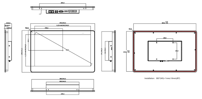 Display HM1 15.6" Touch Screen A15 - immagine 2
